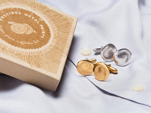 Load image into Gallery viewer, &lt;span&gt;Custom Gold&lt;/span&gt; Fingerprint Cufflinks