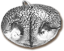 Load image into Gallery viewer, &lt;span&gt;Custom Silver&lt;/span&gt; Pet Nose Print Pendant / Key Chain